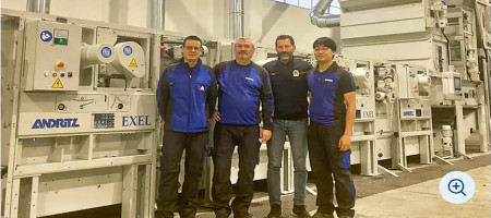 Complete ANDRITZ textile recycling line starts operating at Italian recycling specialist