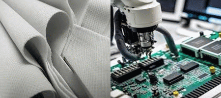 Feature on Nonwoven Fabrics in Electronics
