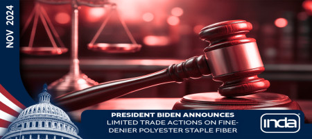 President Biden Announces Limited Trade Actions on Fine-Denier Polyester Staple Fiber in Section 201 Safeguard Case